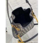 Dior Women CD Medium C'est Dior Bag Blue Dior Oblique Jacquard – Bild 6
