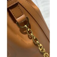 Dior Women CD Medium C’est Dior Bag Golden Saddle CD-Embossed Calfskin (1)