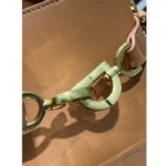 Dior Women CD Medium C'est Dior Bag Golden Saddle CD-Embossed Calfskin – Image 8