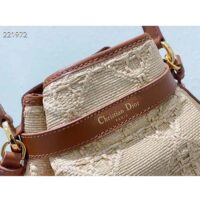 Dior Women CD Medium C’est Dior Bag Natural Cannage Raffia (5)