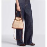 Dior Women CD Medium C'est Dior Bag Natural Cannage Raffia - Imagen 12