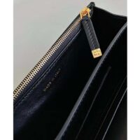 Dior Women CD Miss Caro Mini Bag Black Macrocannage Lambskin (6)