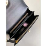 Dior Women CD Miss Caro Mini Bag Black Macrocannage Lambskin - Bild 7