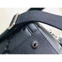 Gucci GG Unisex Jumbo GG Small Duffle Bag Black Leather Zip Closure (7)