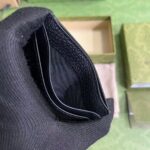 Gucci Unisex GG Card Case Horsebit Wallet Black Leather 4 Card Slots – Bild 9