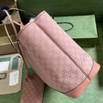 Gucci Unisex Ophidia GG Large Tote Bag Pink GG Canvas Double G - immagine 7