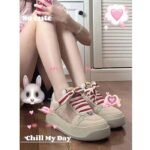 Gucci Unisex Screener Sneaker Pink GG Canvas Bi-Color Chunky Laces - Bild 11