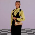 Gucci Women GG Aphrodite Small Shoulder Bag Beige Cotton Canvas Brown Leather - Image 11