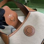 Gucci Women GG Aphrodite Small Shoulder Bag Beige Cotton Canvas Brown Leather - Image 8