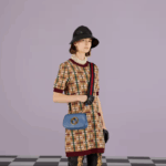 Gucci Women GG Blondie Mini Bag Light Blue Leather Round Interlocking G - Bild 12