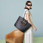 Gucci Women GG Diana Large Tote Bag Black Leather Double G - Image 11