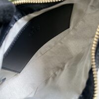Gucci Women GG Matelassé Mini Bag Black GG Matelassé Leather Double G (3)