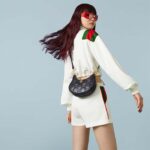 Gucci Women GG Matelassé Mini Bag Black GG Matelassé Leather Double G - Image 11