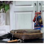 Louis Vuitton LV Unisex Avenue Slingbag NM Brown Monogram Macassar Coated Canvas - Image 5
