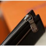 Louis Vuitton LV Unisex Coin Card Holder Damier Graphite Coated Canvas Cowhide Leather – Image 10