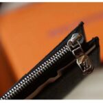 Louis Vuitton LV Unisex Coin Card Holder Taiga Cowhide Leather 4 Card Slots - Image 10