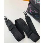 Louis Vuitton LV Unisex Comet Messenger PM Black Borealis Calf Cowhide Leather - immagine 13