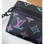 Louis Vuitton LV Unisex Comet Messenger PM Black Borealis Calf Cowhide Leather - immagine 9