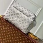 Louis Vuitton LV Unisex Discovery Backpack Anthracite Gray Calf Leather Cowhide Double Zip - Bild 5