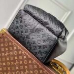 Louis Vuitton LV Unisex Discovery Backpack Black Calf Leather Cowhide Double Zip - Bild 6