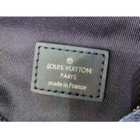 Louis Vuitton LV Unisex Discovery Bumbag Abyss Blue Monogram Aquagarden Coated Canvas (2)