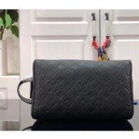 Louis Vuitton LV Unisex Dopp Kit Toilet Pouch Taurillon Monogram Leather Cowhide (4)