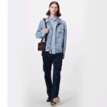 Louis Vuitton LV Unisex Handle Soft Trunk Monogram Macassar Coated Canvas Cowhide Leather - Bild 11