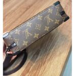 Louis Vuitton LV Unisex Handle Soft Trunk Monogram Macassar Coated Canvas Cowhide Leather - Bild 9