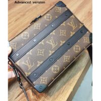 Louis Vuitton LV Unisex Handle Soft Trunk Monogram Macassar Coated Canvas Cowhide Leather (2)