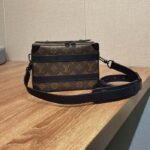 Louis Vuitton LV Unisex Handle Soft Trunk Monogram Macassar Coated Canvas Cowhide Leather - Bild 2