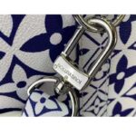 Louis Vuitton LV Unisex Keepall Bandoulière 45 Monogram Coated Canvas Textile Lining - Image 7