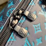 Louis Vuitton LV Unisex Keepall Bandoulière 50 Navy River Blue Calf Leather Cowhide – Bild 9