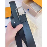 Louis Vuitton LV Unisex LV Pont Neuf 35mm Belt Taurillon Calf Leather (6)