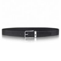 Louis Vuitton LV Unisex LV Pont Neuf 35mm Belt Taurillon Calf Leather (6)