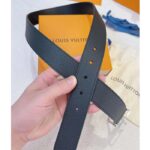 Louis Vuitton LV Unisex LV Pont Neuf 35mm Belt Taurillon Calf Leather - Image 9