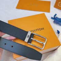 Louis Vuitton LV Unisex LV Pont Neuf 35mm Belt Taurillon Calf Leather (6)