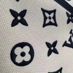 Louis Vuitton LV Unisex Néonoé MM Black Lotus Cotton Cowhide Leather – Bild 8