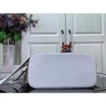 Louis Vuitton LV Unisex Neverfull MM Beige Lotus Cotton Cowhide Leather - Image 5