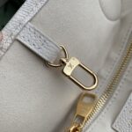 Louis Vuitton LV Unisex Neverfull MM Neutral Gradient Monogram Empreinte Embossed Cowhide Leather - Image 9