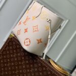 Louis Vuitton LV Unisex Neverfull MM Neutral Gradient Monogram Empreinte Embossed Cowhide Leather - Image 4