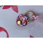 Louis Vuitton LV Unisex Neverfull MM Pink Monogram Coated Canvas Textile Lining - Image 9