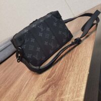 Louis Vuitton LV Unisex Soft Trunk Wearable Wallet Black Monogram Eclipse Coated Canvas (2)