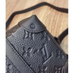 Louis Vuitton LV Unisex Soft Trunk Wearable Wallet Black Taurillon Monogram Leather - Imagen 7
