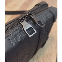 Louis Vuitton LV Unisex Soft Trunk Wearable Wallet Black Taurillon Monogram Leather (2)