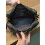 Louis Vuitton LV Unisex Soft Trunk Wearable Wallet Black Taurillon Monogram Leather - Imagen 10