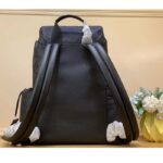 Louis Vuitton LV Unisex Trekking Backpack Monogram Shadow Calf Leather Textile Cowhide – Bild 4