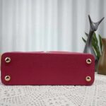 Louis Vuitton LV Women Capucines BB Handbag Magenta Jasmine Pink Taurillon Cowhide Leather - Image 5