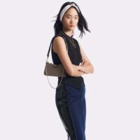 Louis Vuitton LV Women Easy Pouch On Strap Beige Embossed Monogram Empreinte Cowhide Leather (12)