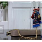 Louis Vuitton LV Women Easy Pouch On Strap Beige Embossed Monogram Empreinte Cowhide Leather - Image 5