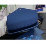Louis Vuitton LV Women Félicie Pochette Gradient Blue Monogram Grained Cowhide Leather - Image 8
